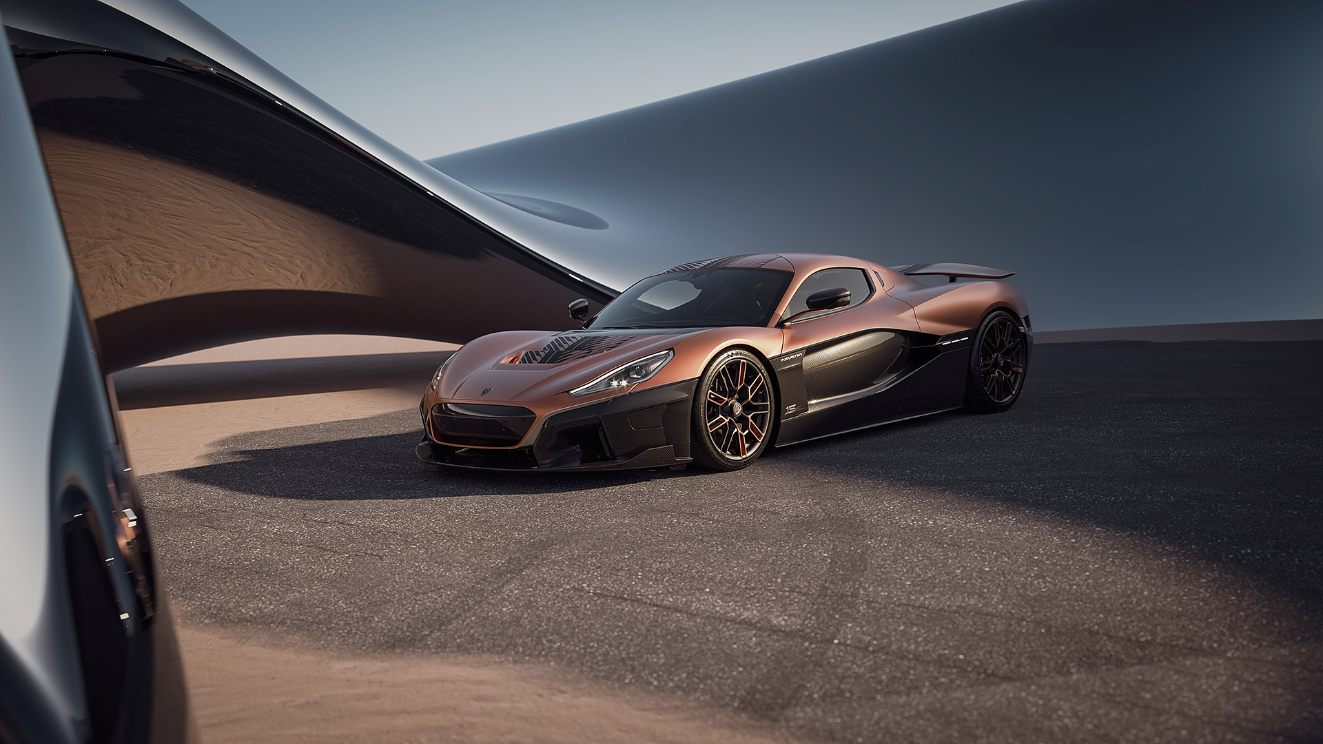  2024 Rimac Nevera 15th Anniversary Wallpaper.