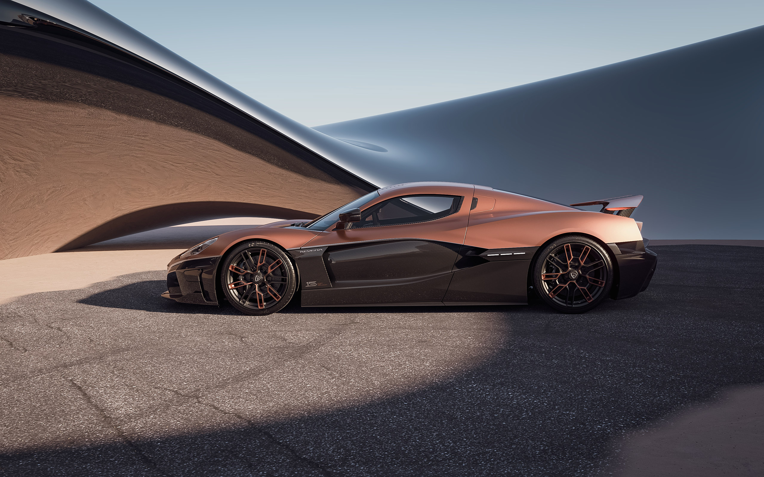  2024 Rimac Nevera 15th Anniversary Wallpaper.