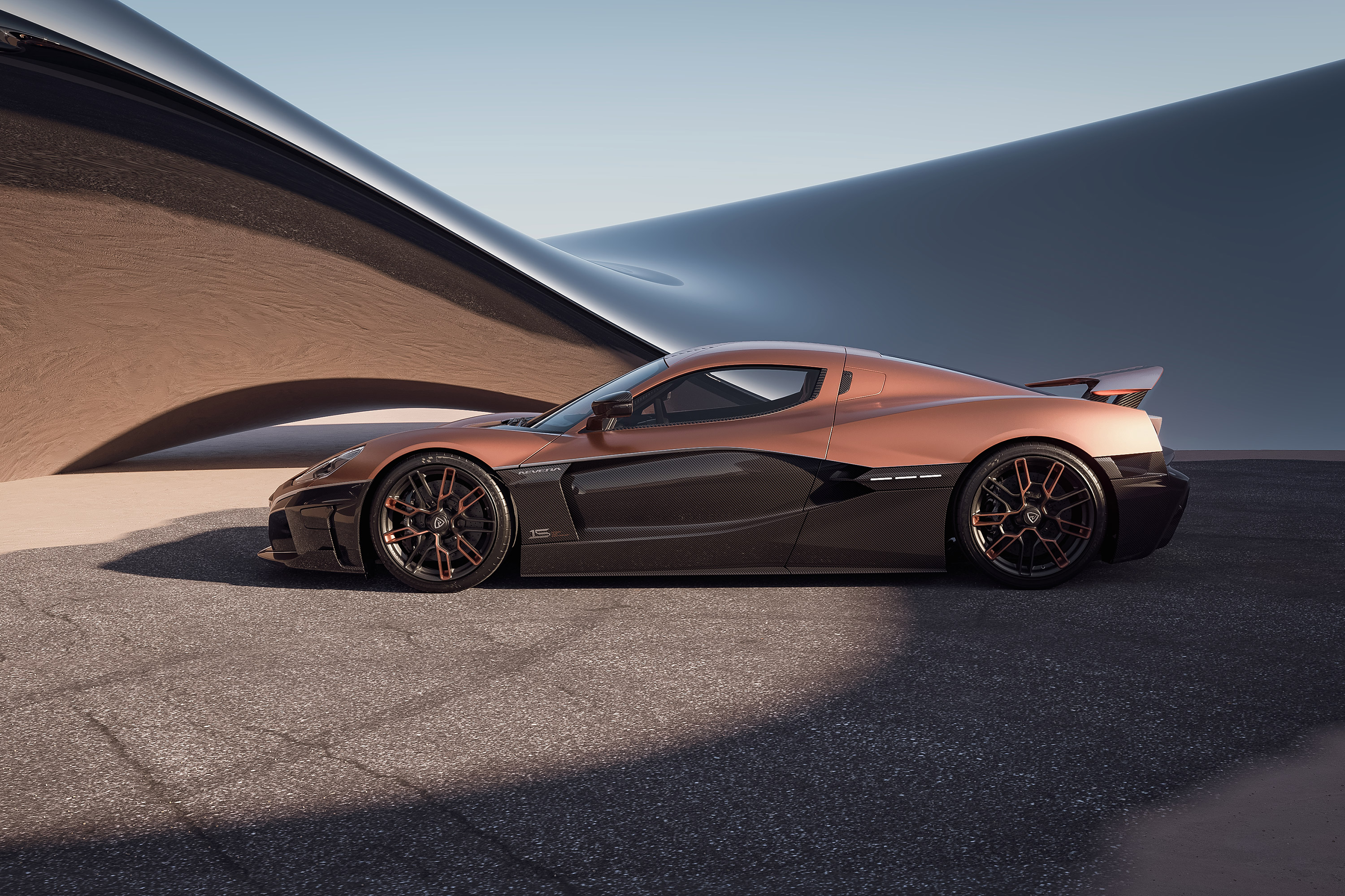  2024 Rimac Nevera 15th Anniversary Wallpaper.