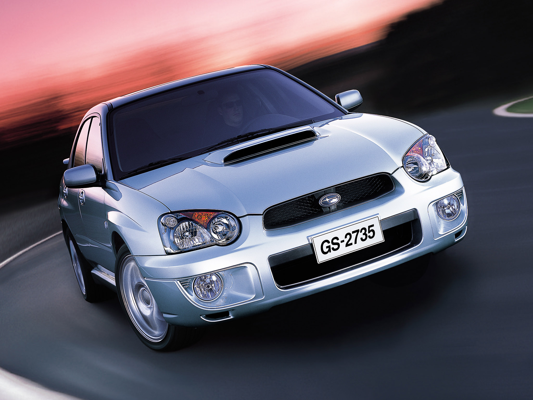  2004 Subaru Impreza WRX Wallpaper.