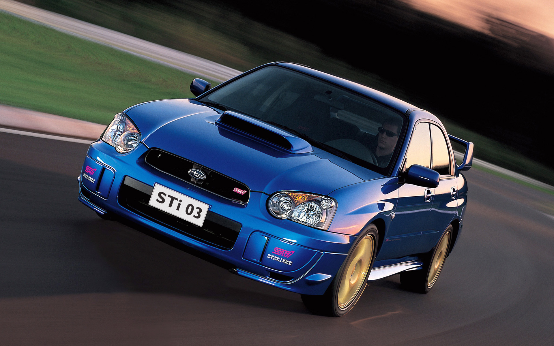  2004 Subaru Impreza WRX STI Wallpaper.