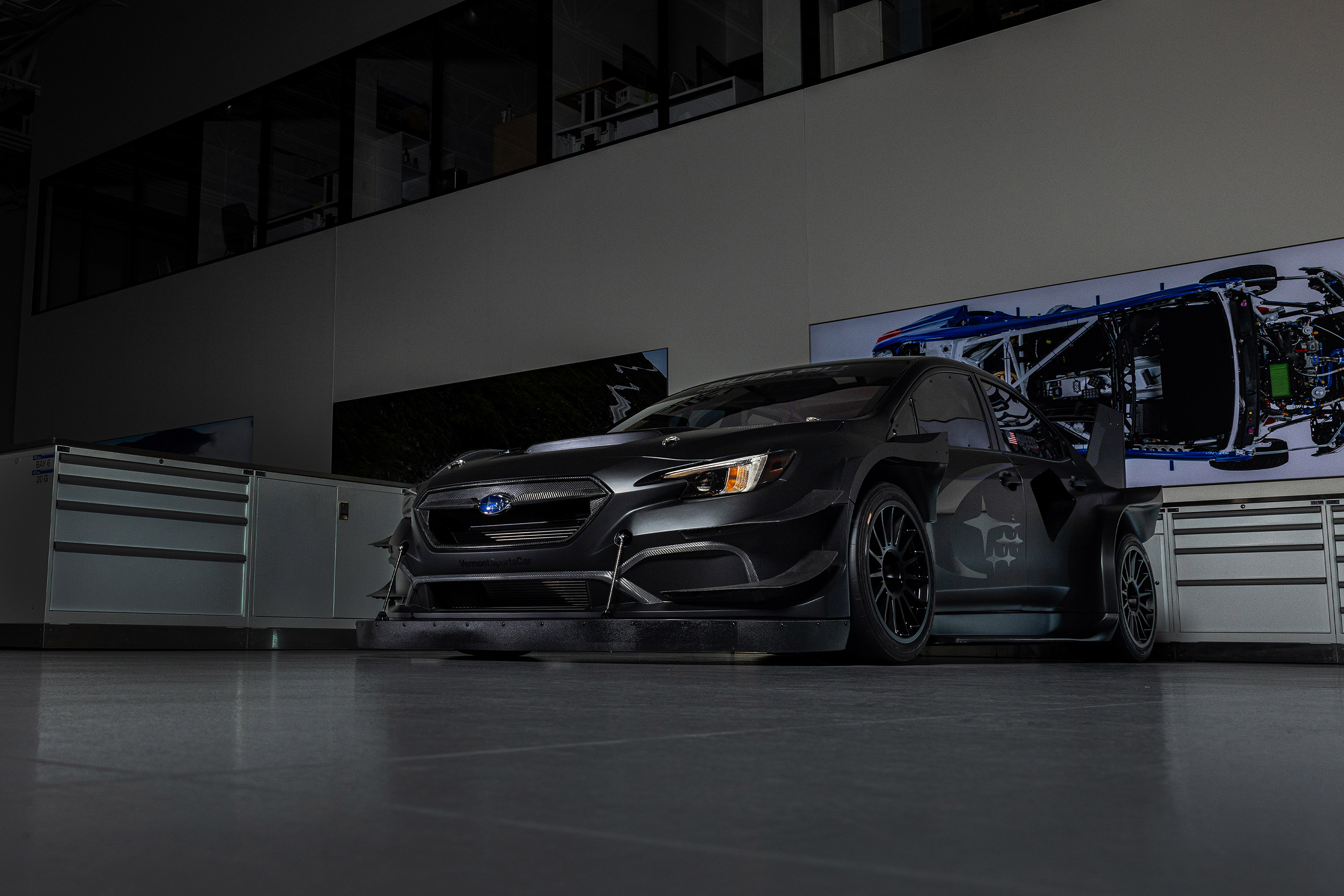  2024 Subaru WRX Project Midnight Concept Wallpaper.