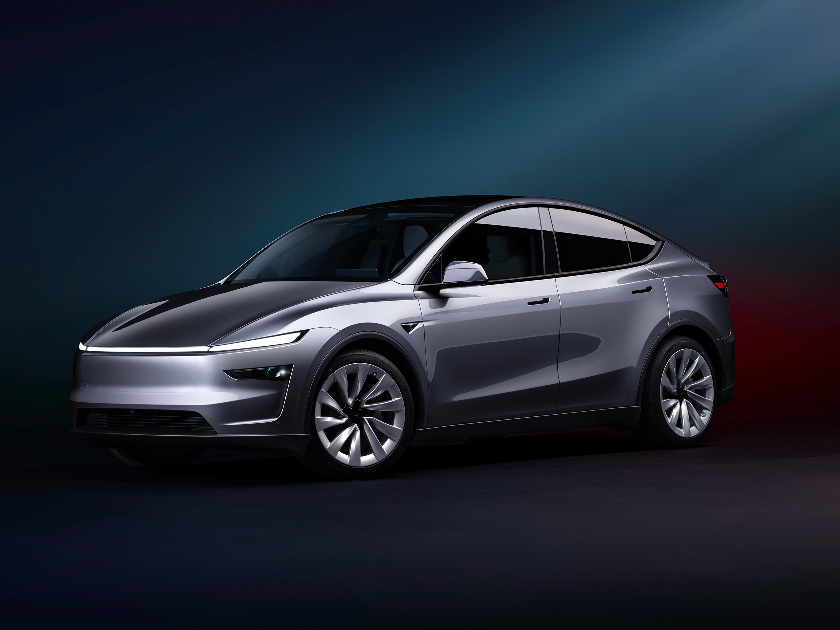  2025 Tesla Model Y Wallpaper.