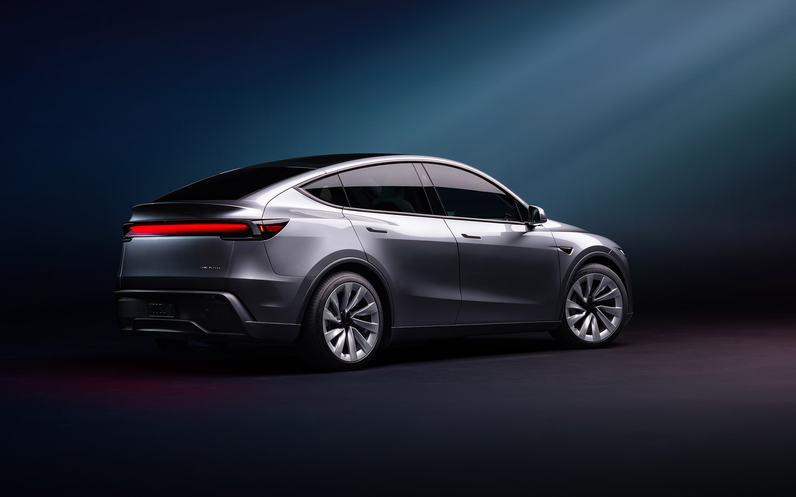  2025 Tesla Model Y Wallpaper.