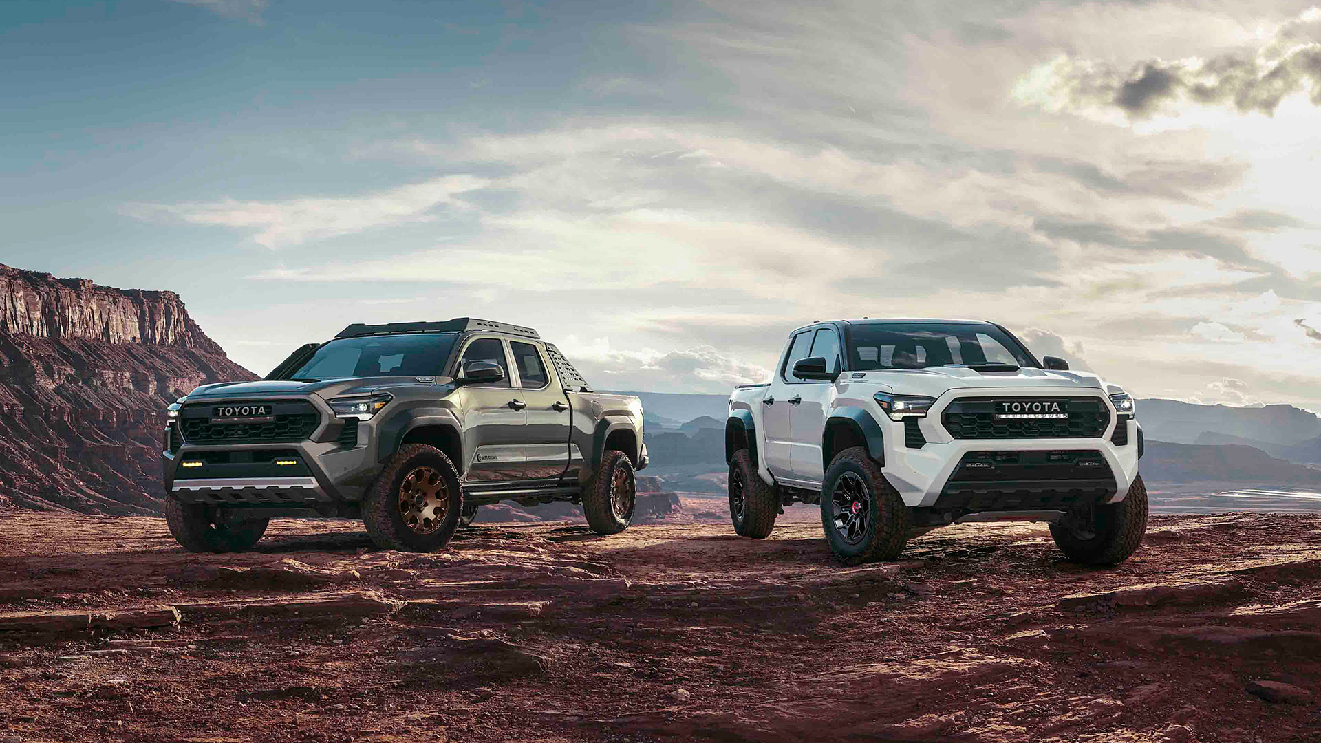  2024 Toyota Tacoma TRD Pro Wallpaper.