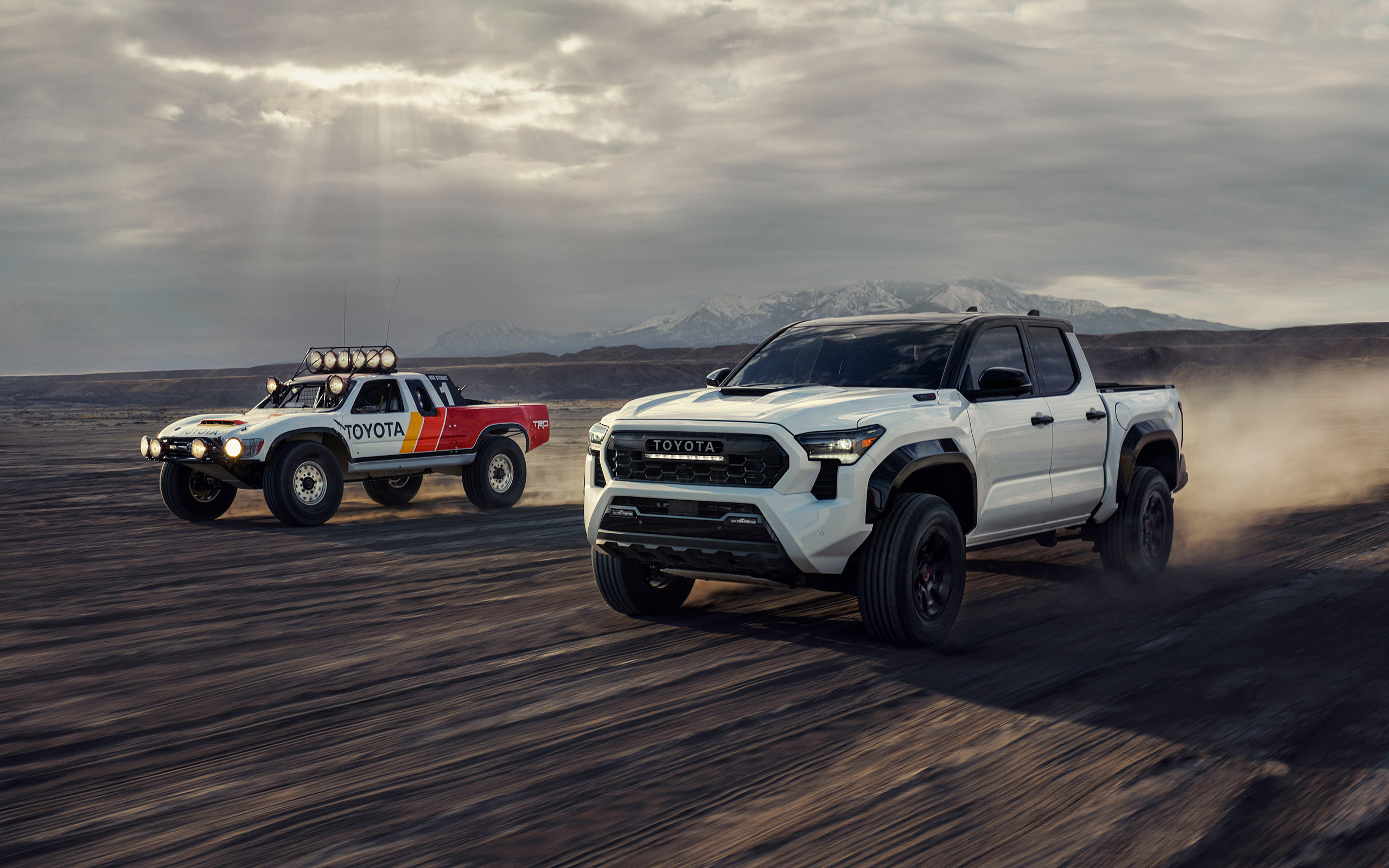  2024 Toyota Tacoma TRD Pro Wallpaper.