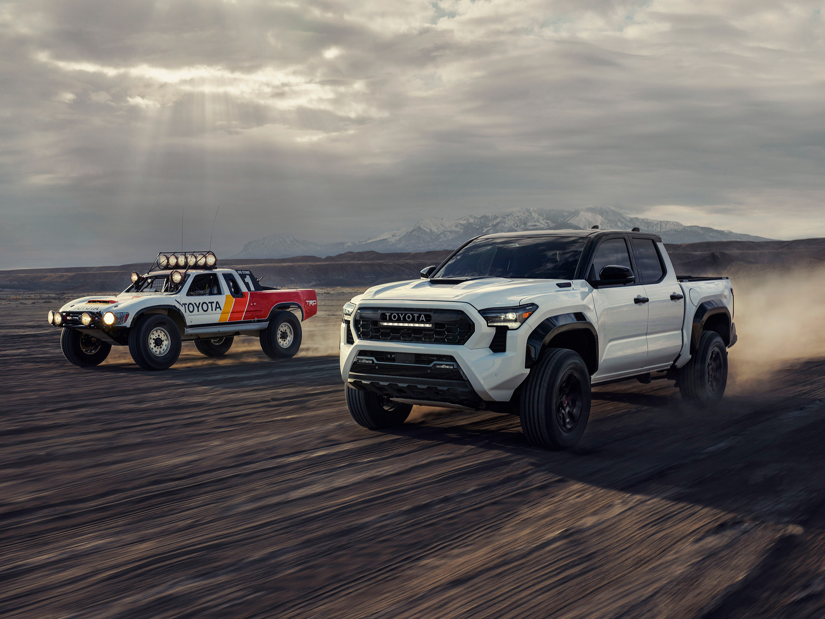  2024 Toyota Tacoma TRD Pro Wallpaper.