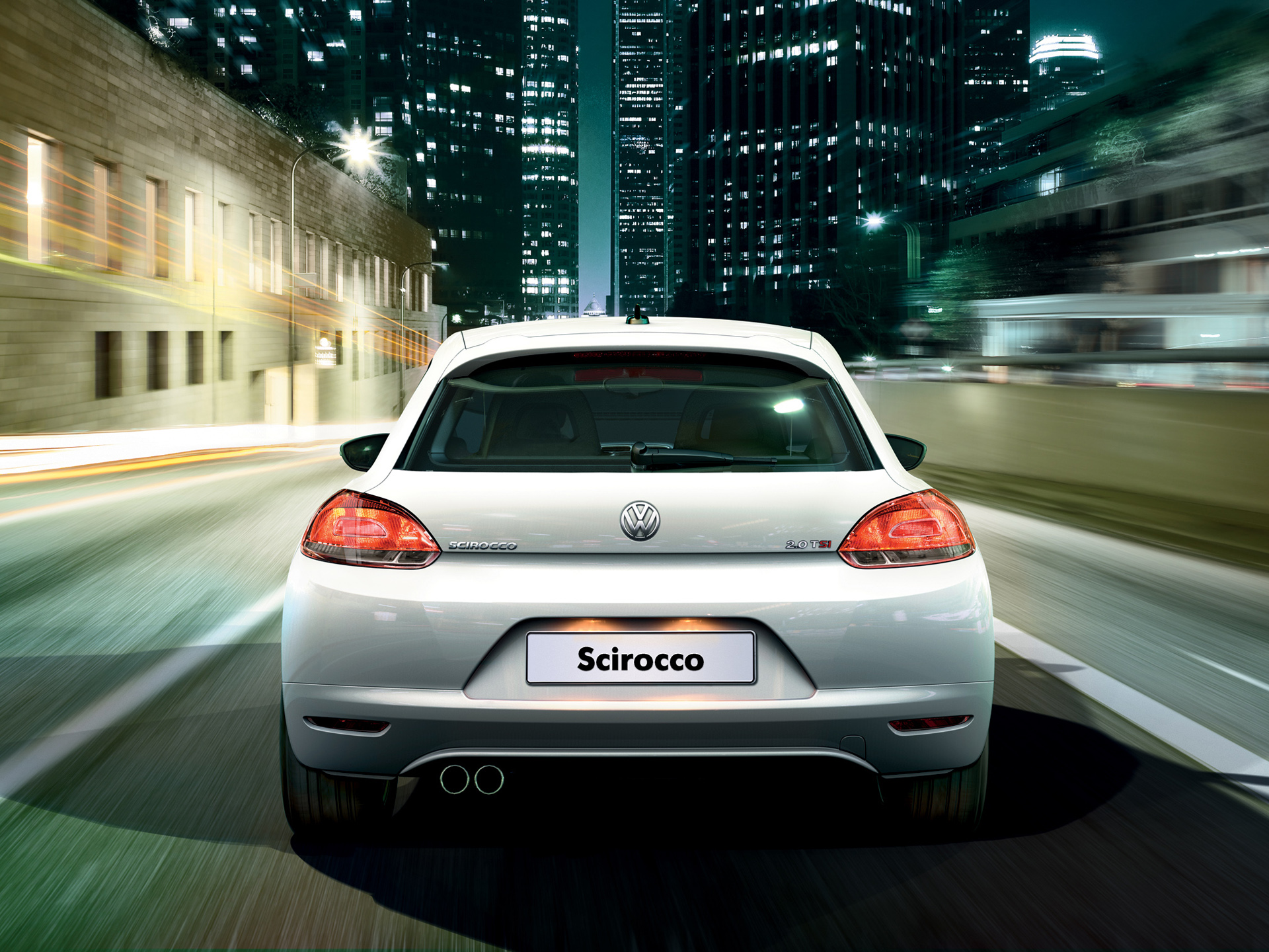  2008 Volkswagen Scirocco Wallpaper.