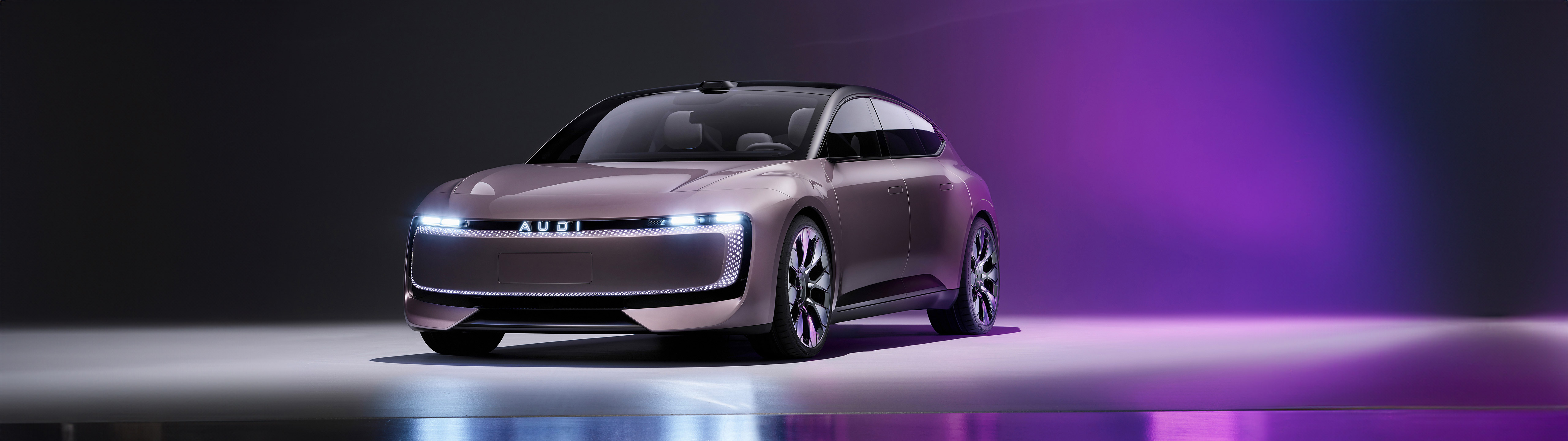  2024 Audi E Concept Wallpaper.