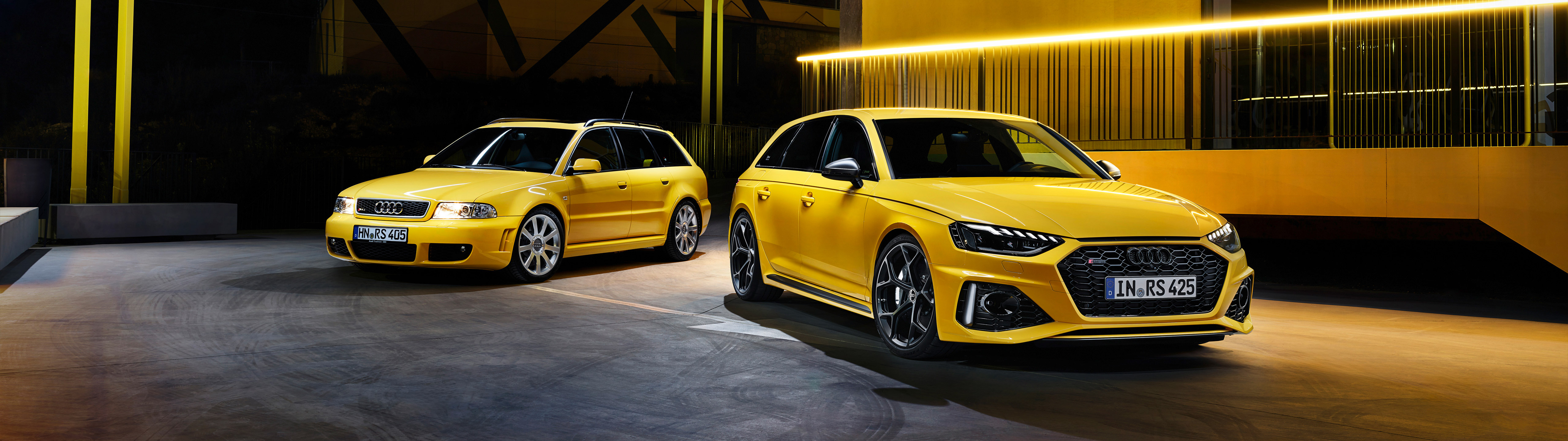  2024 Audi RS4 Avant 25 Years Edition Wallpaper.