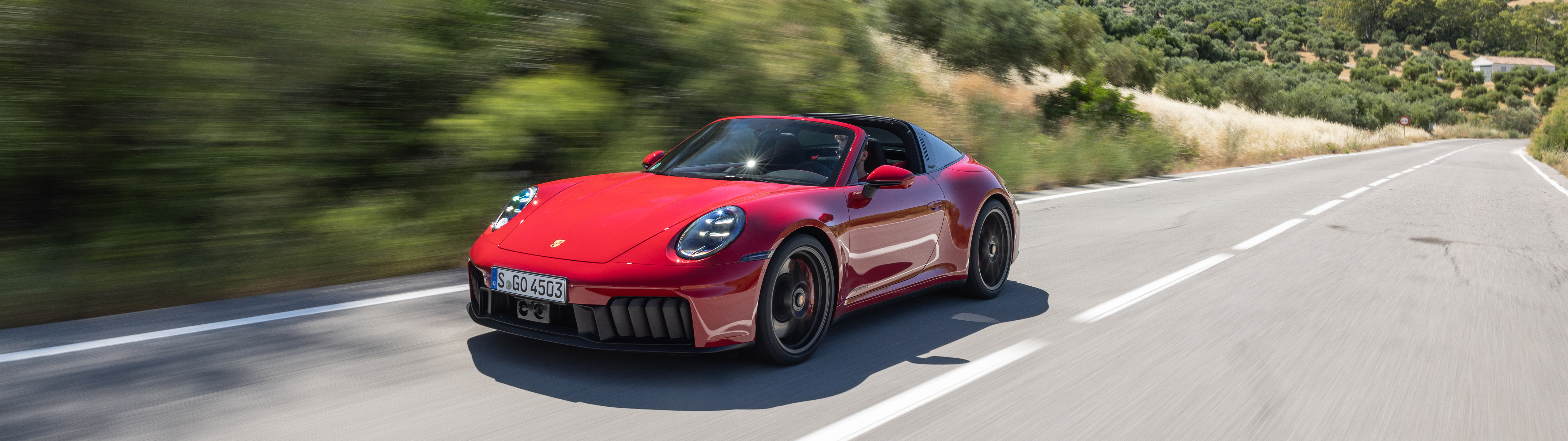  2025 Porsche 911 Targa 4 GTS Wallpaper.