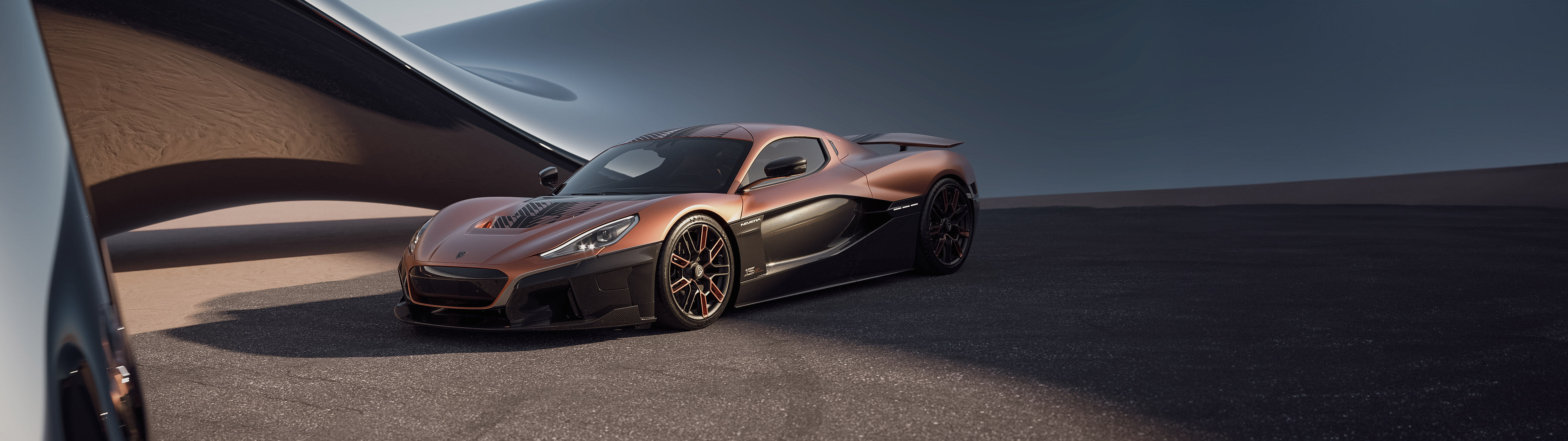  2024 Rimac Nevera 15th Anniversary Wallpaper.