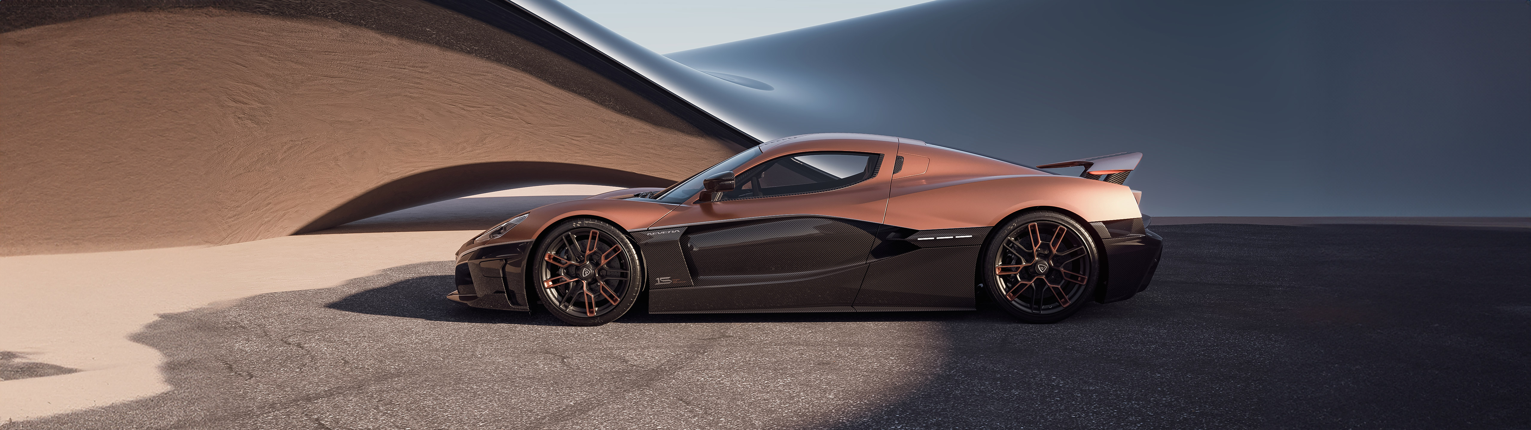  2024 Rimac Nevera 15th Anniversary Wallpaper.