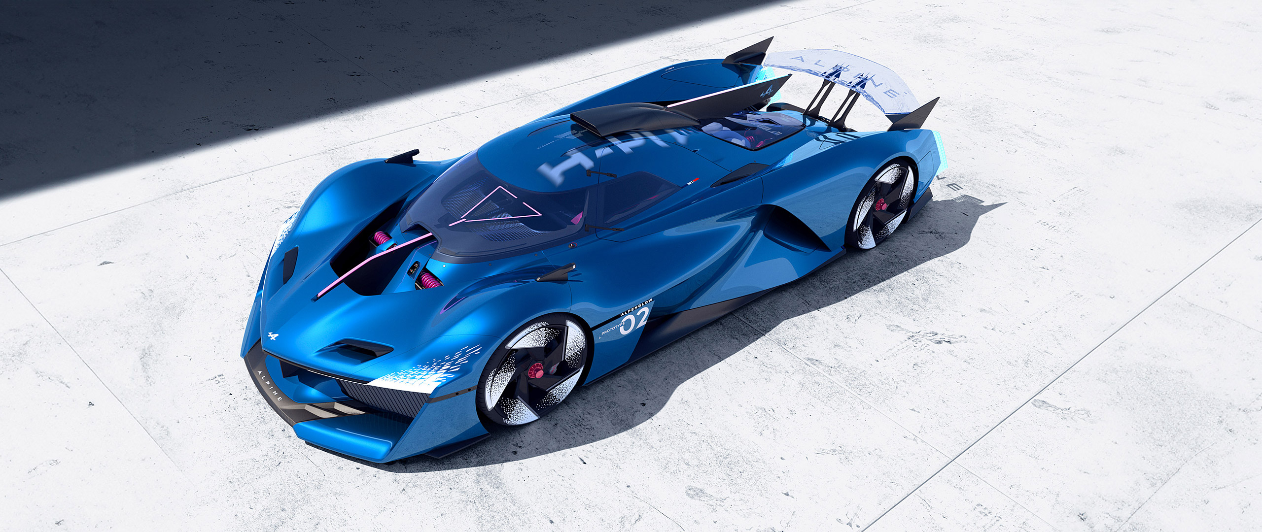  2024 Alpine Alpenglow Hy6 Concept Wallpaper.