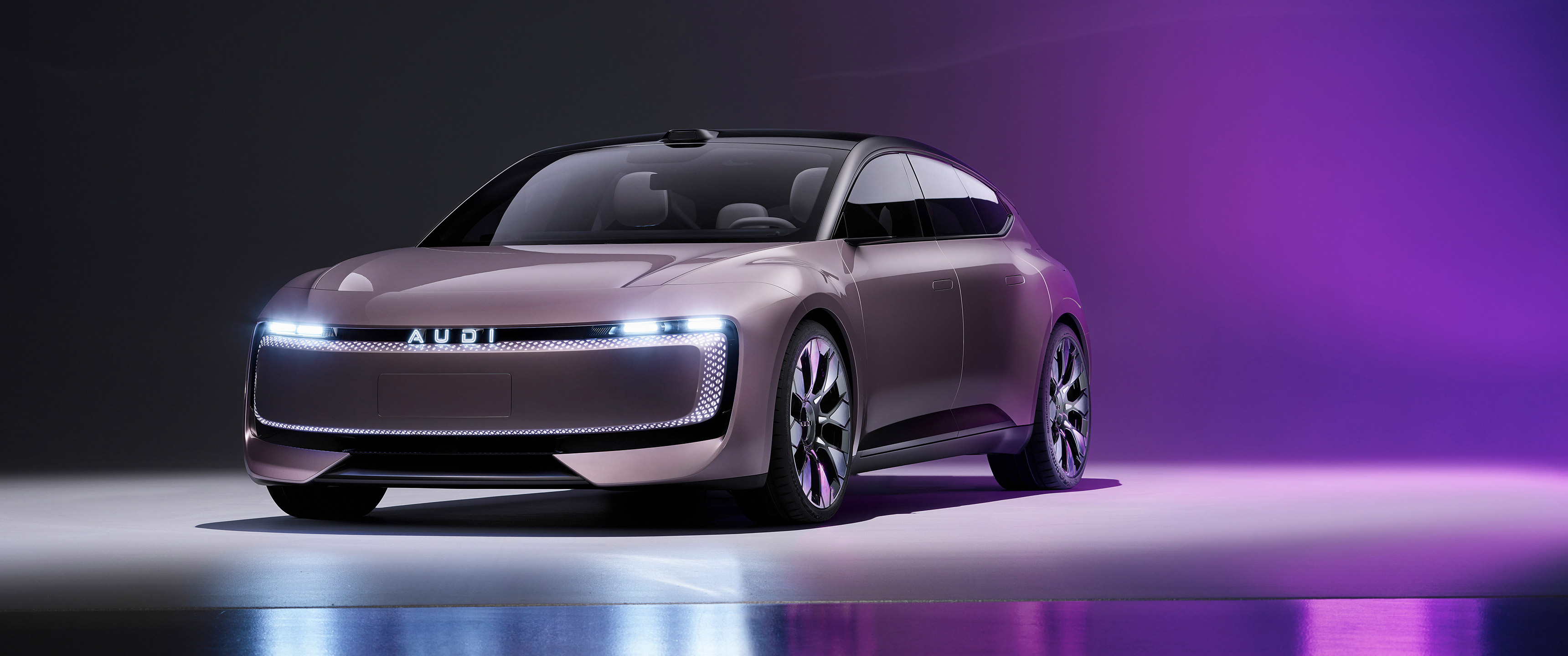  2024 Audi E Concept Wallpaper.