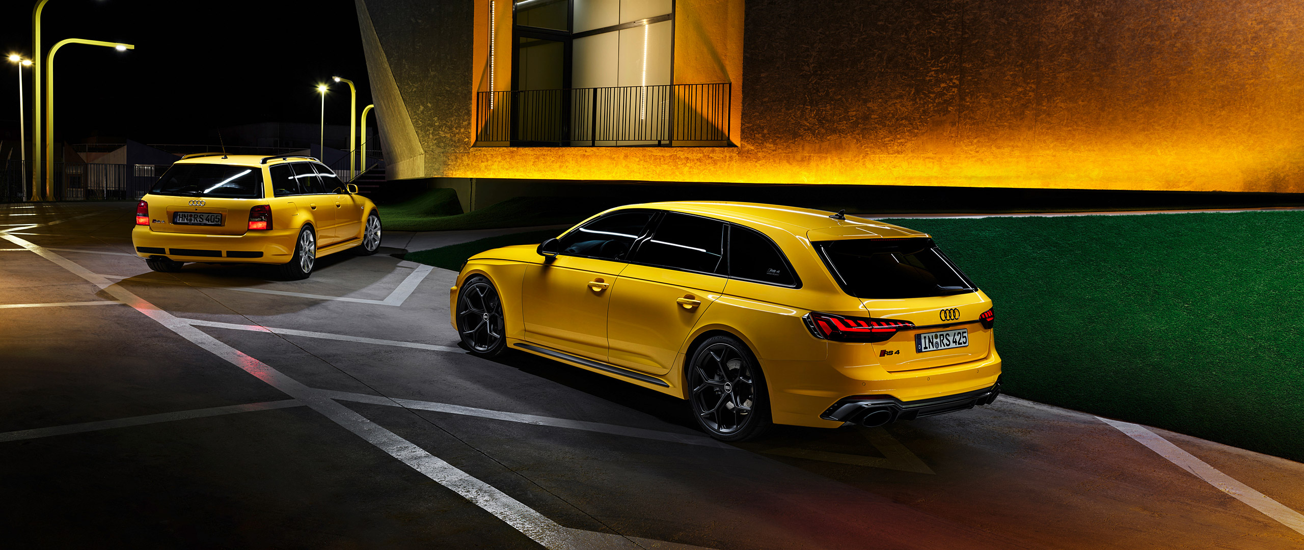  2024 Audi RS4 Avant 25 Years Edition Wallpaper.