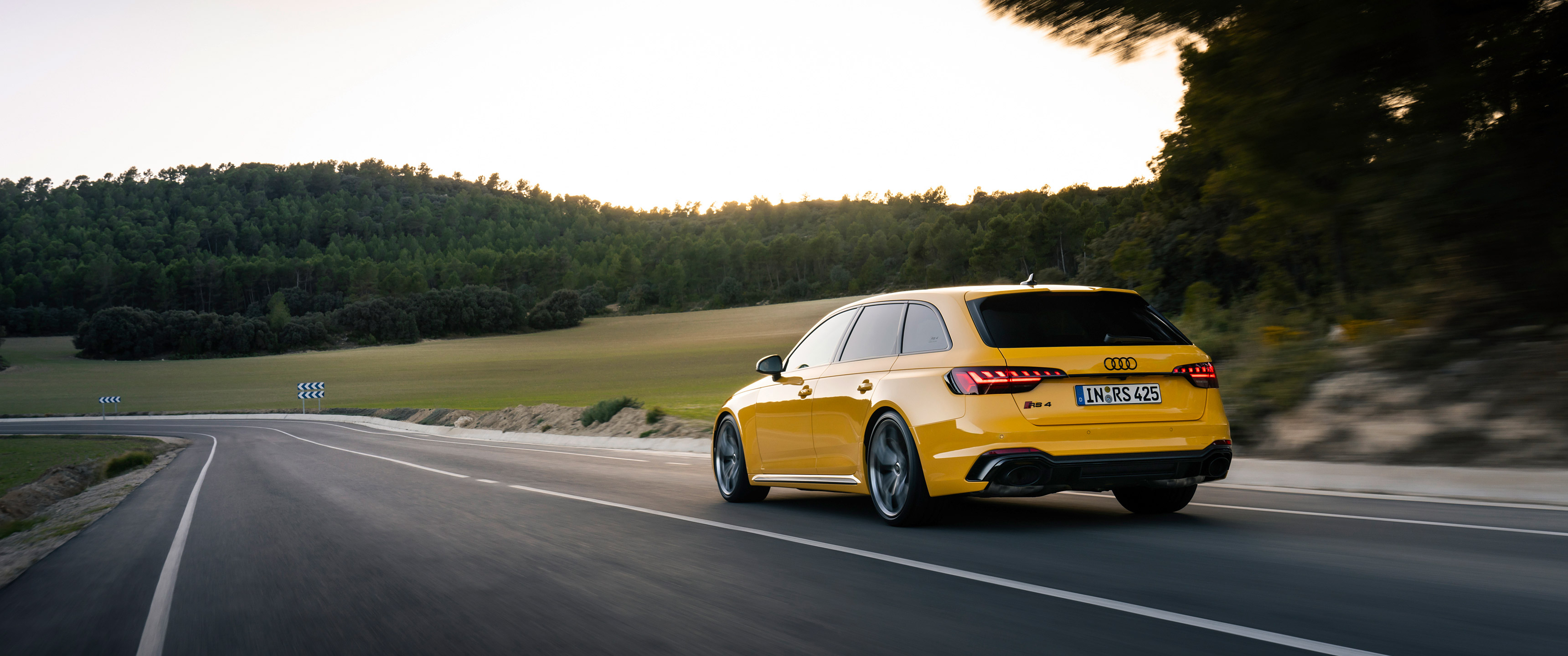  2024 Audi RS4 Avant 25 Years Edition Wallpaper.