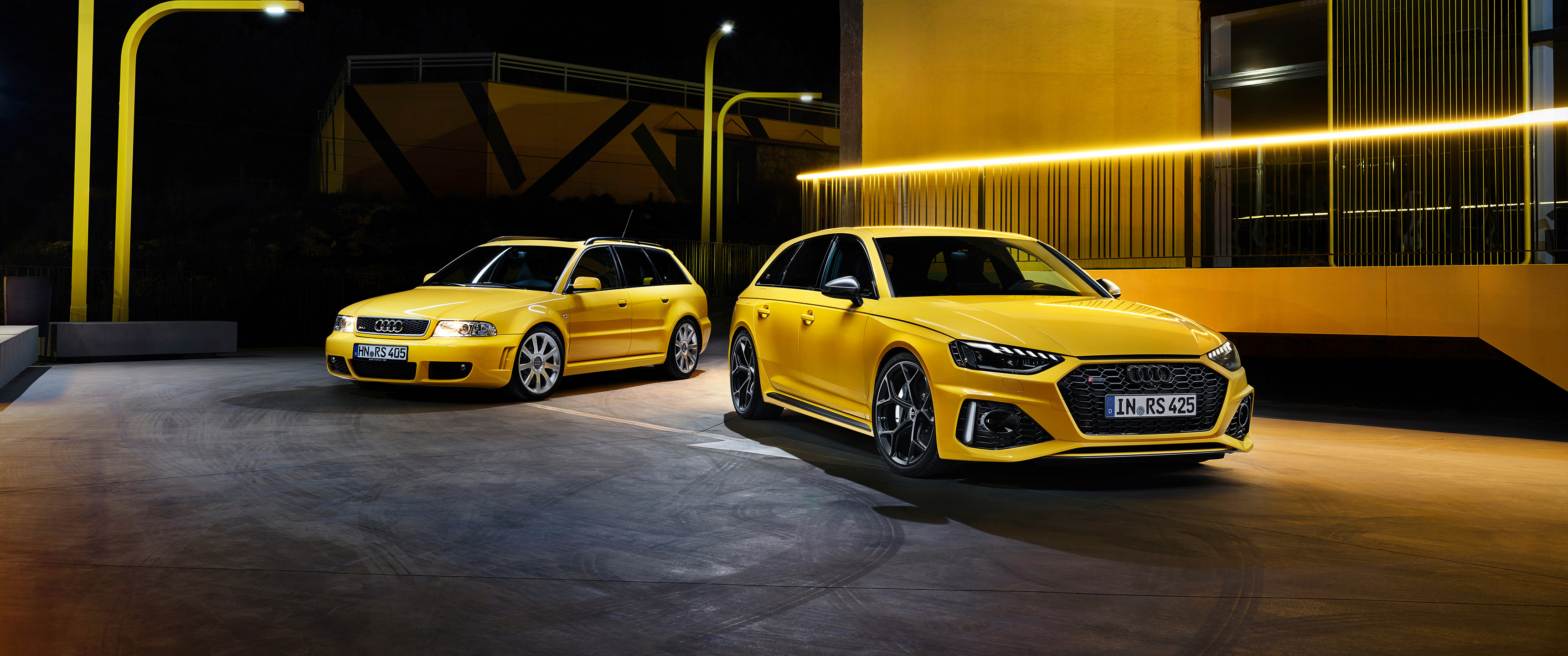  2024 Audi RS4 Avant 25 Years Edition Wallpaper.