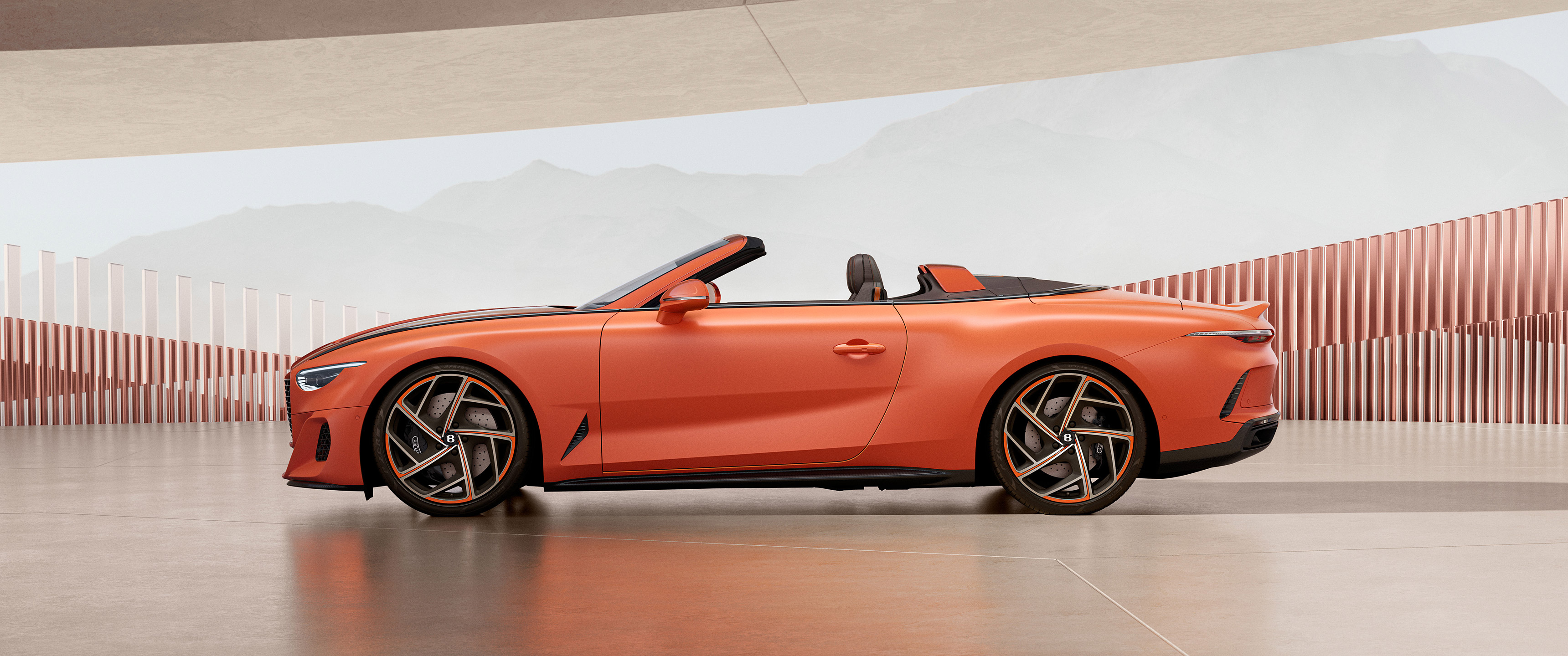  2025 Bentley Mulliner Batur Convertible Wallpaper.