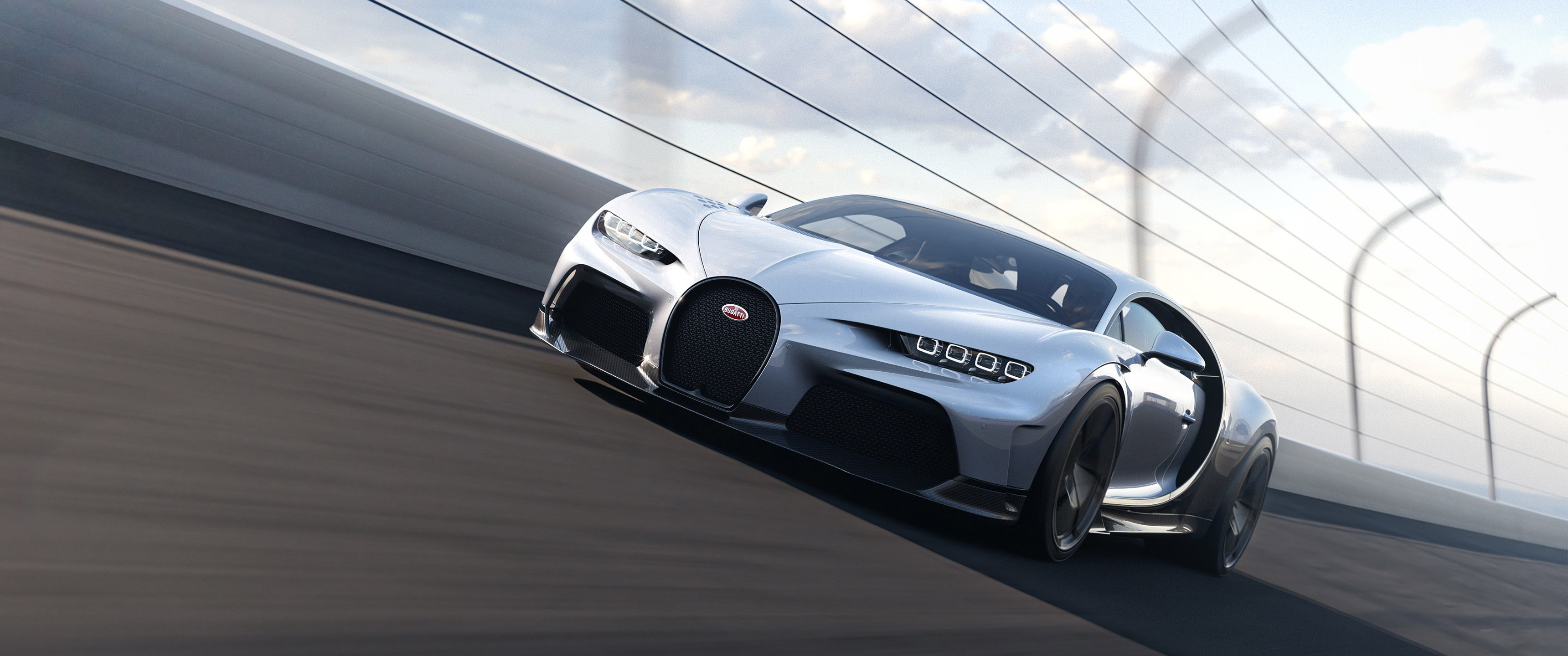  2022 Bugatti Chiron Super Sport Wallpaper.