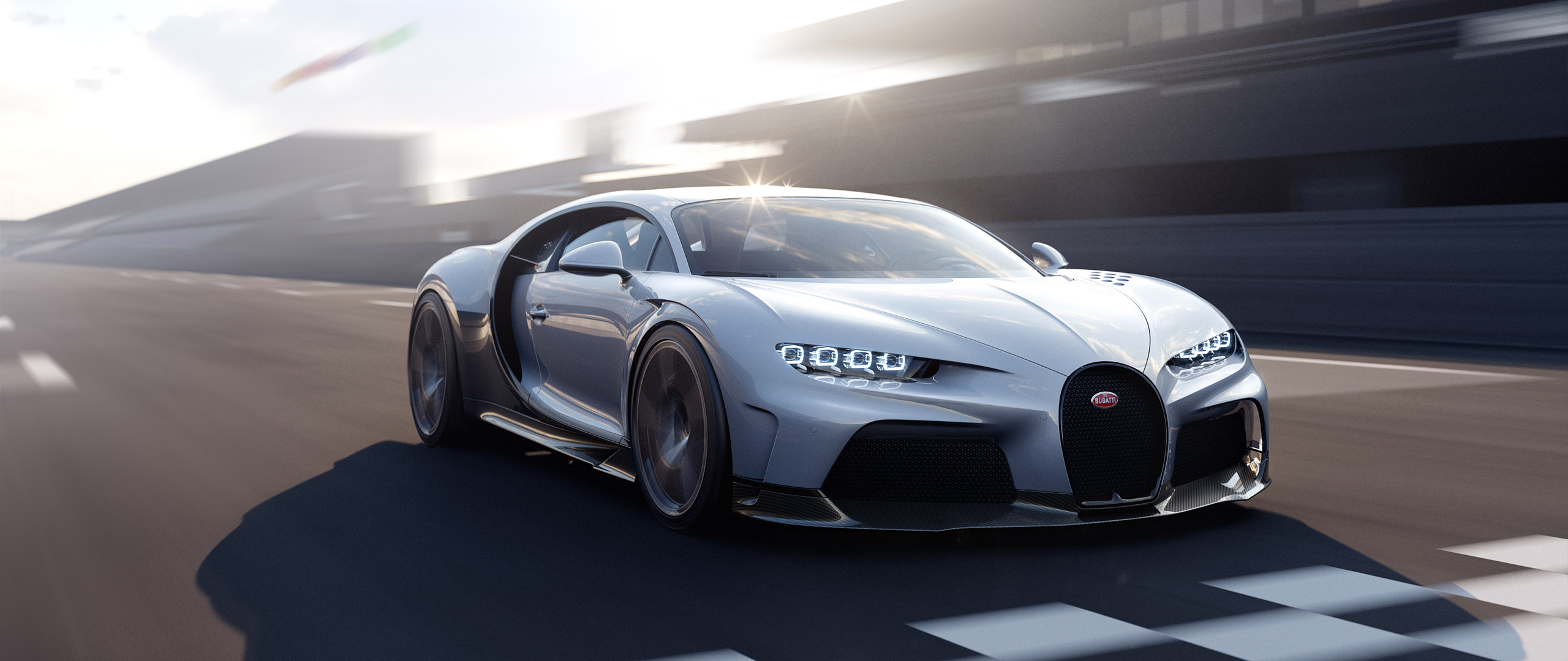  2022 Bugatti Chiron Super Sport Wallpaper.