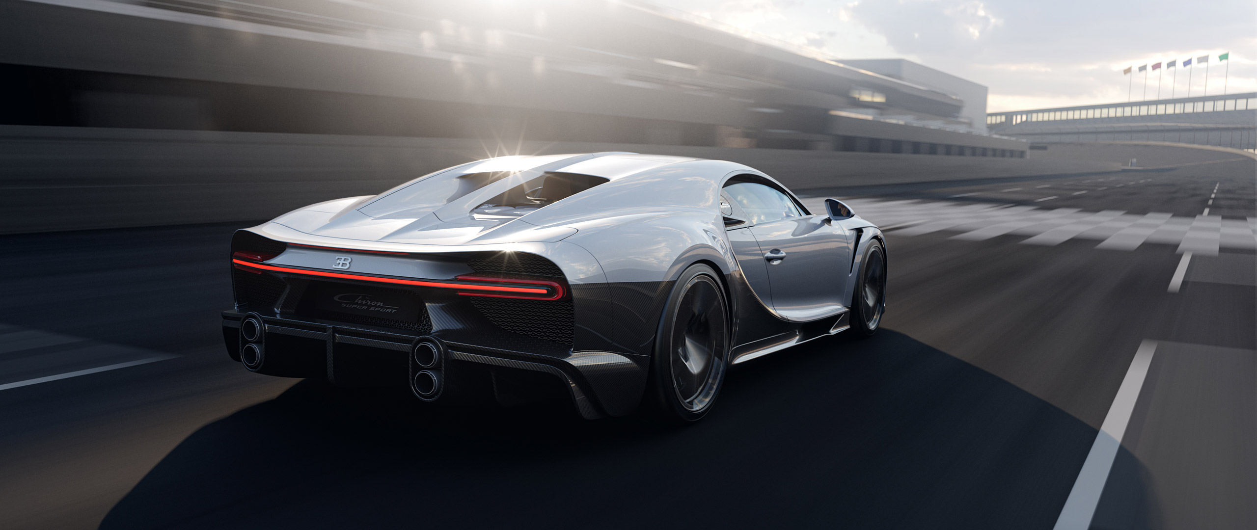  2022 Bugatti Chiron Super Sport Wallpaper.