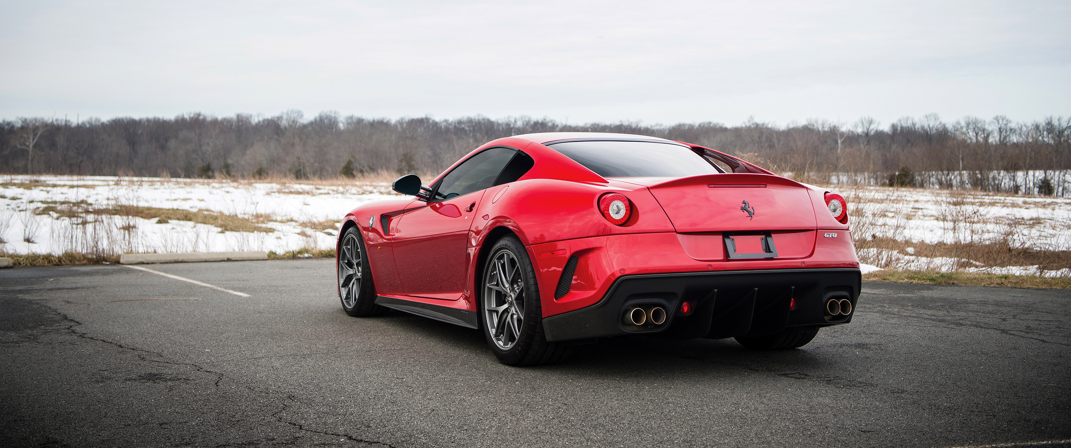  2010 Ferrari 599 GTO Wallpaper.