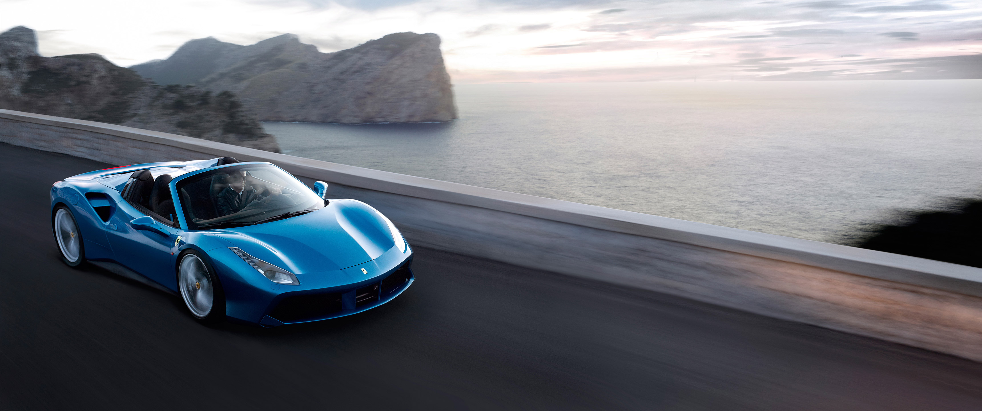  2016 Ferrari 488 Spider Wallpaper.