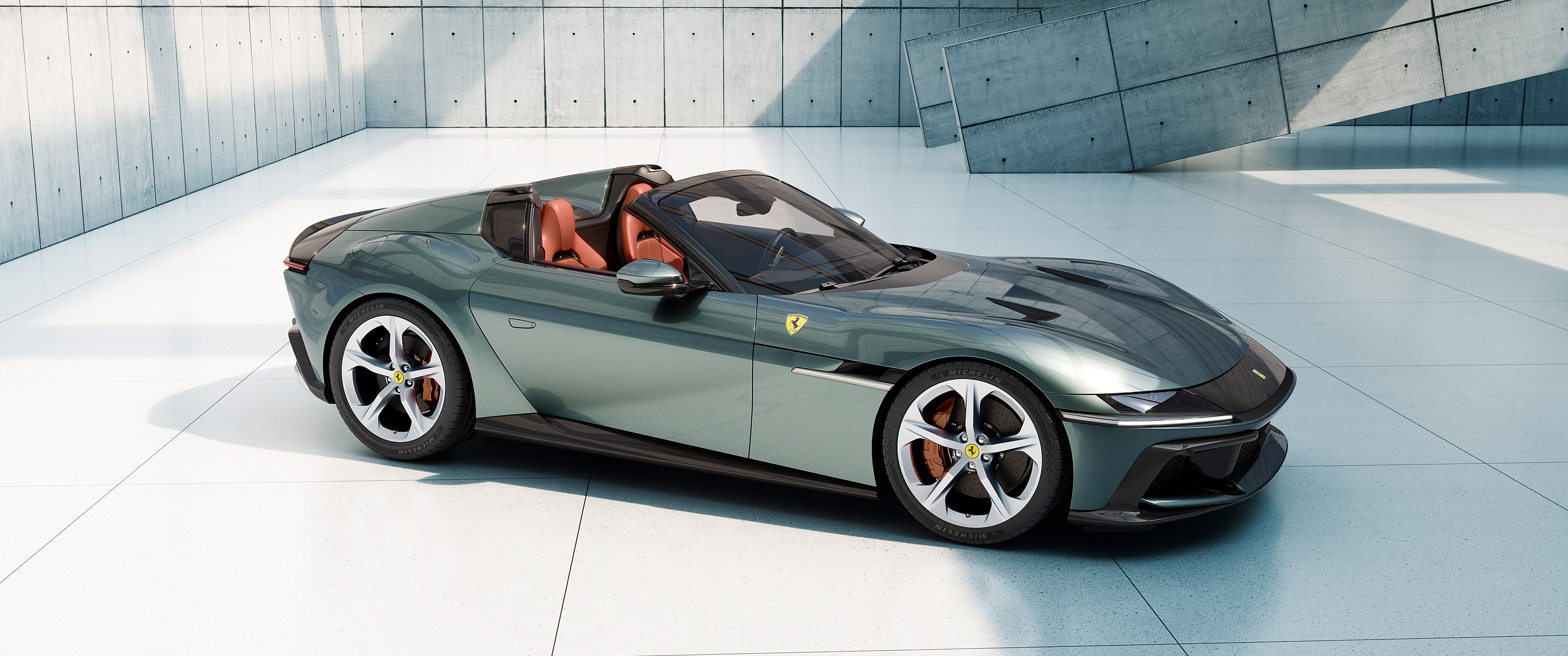  2025 Ferrari 12Cilindri Spider Wallpaper.