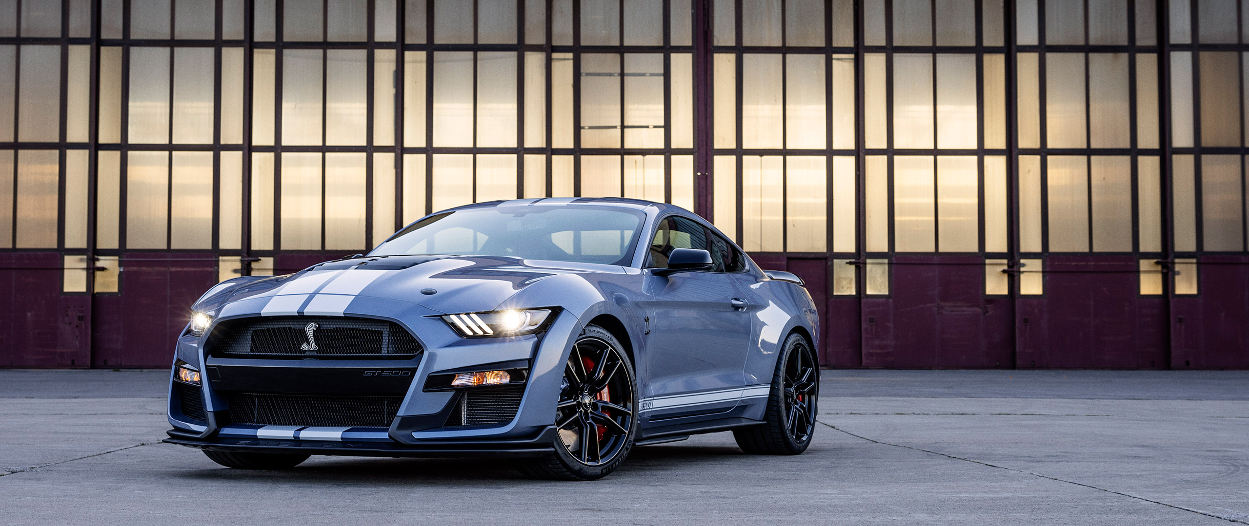  2022 Ford Mustang Shelby GT500 Wallpaper.