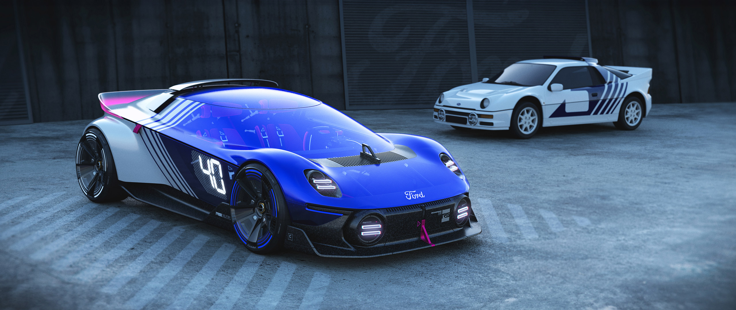  2024 Ford RS2.00 Concept Wallpaper.