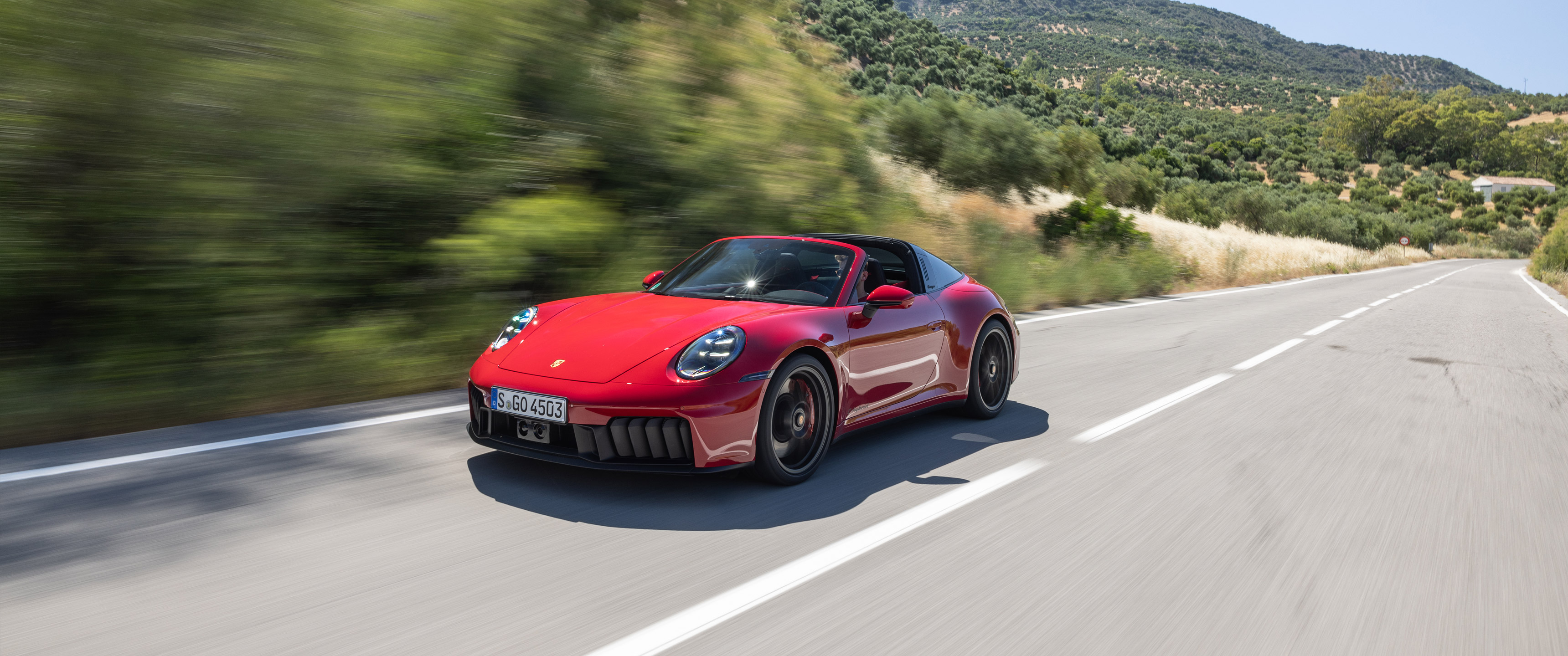  2025 Porsche 911 Targa 4 GTS Wallpaper.