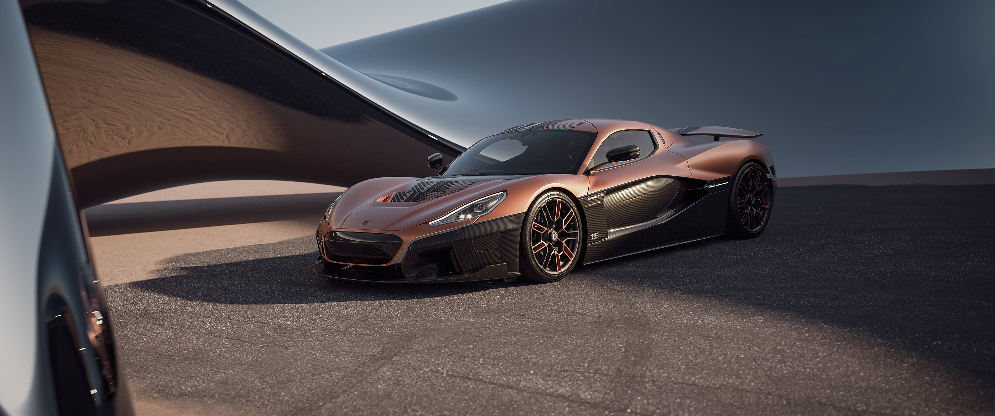  2024 Rimac Nevera 15th Anniversary Wallpaper.