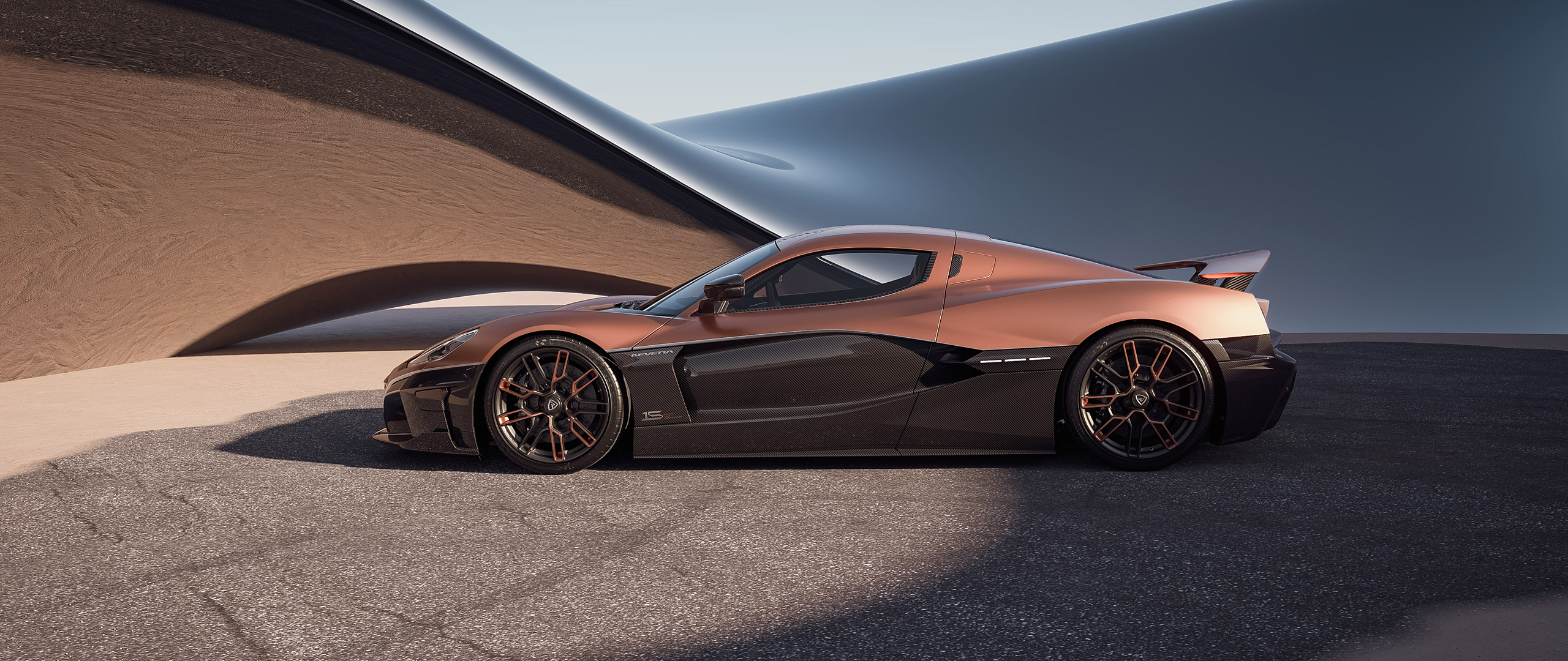  2024 Rimac Nevera 15th Anniversary Wallpaper.