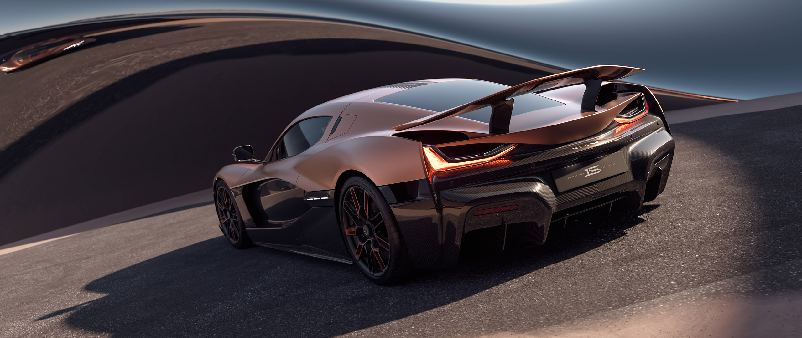  2024 Rimac Nevera 15th Anniversary Wallpaper.