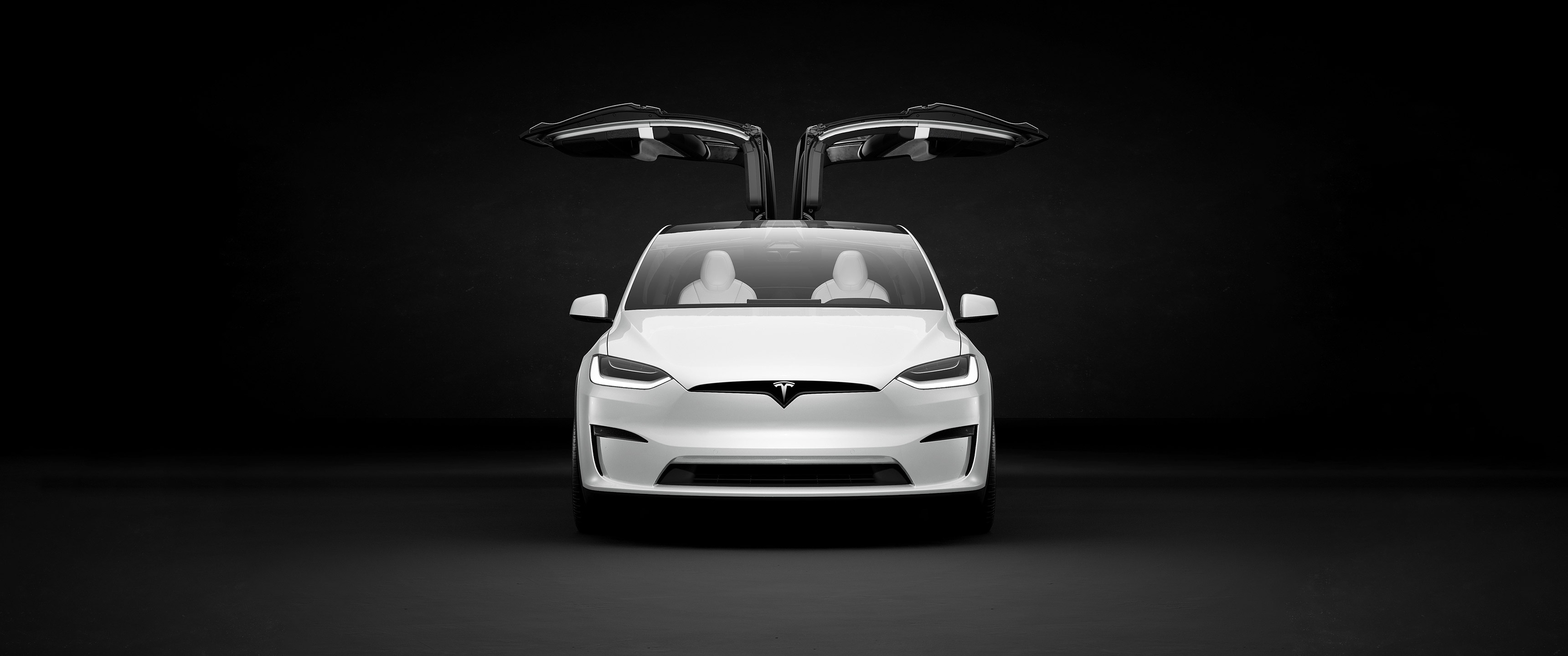  2022 Tesla Model X Plaid Wallpaper.